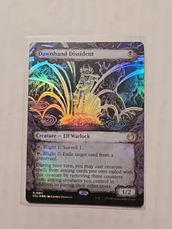 Dawnhand Dissident (Showcase/Foil) - Lorwyn Eclipsed - NM - Rare - Creature - Image 1
