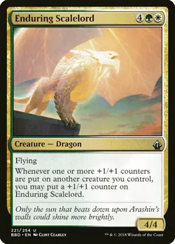 4 Enduring Scalelord 4x x4 - NM - Battlebond - SPARROW MAGIC mtg - Image 1