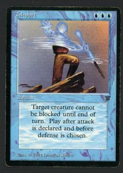 ***English Teleport*** MTG Legends Magic Kid Icarus - Image 1