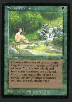 ***English Sylvan Paradise*** MTG Legends Magic Kid Icarus - Image 1