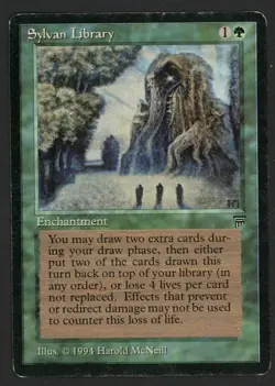 ***English Sylvan Library*** MTG Legends Magic Kid Icarus - Image 1