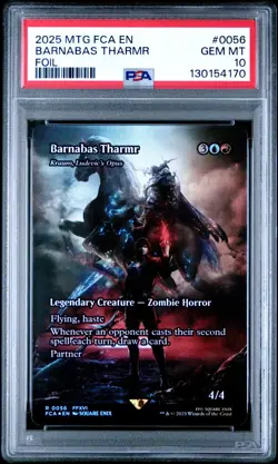 2025 MTG Final Fantasy Barnabas Tharmr Through The Ages Foil PSA 10 - Image 1