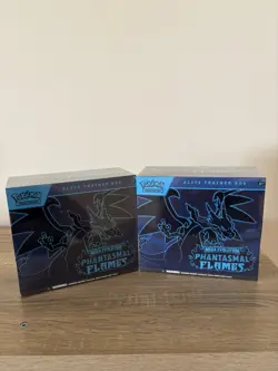 Pokemon TCG - Mega Evolution Phantasmal Flames Elite Trainer Box ETB - Image 1