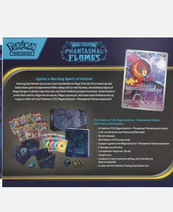 Pokemon TCG: Mega Evolution Phantasmal Flames Elite Trainer Box - ETB - Seal - Image 2