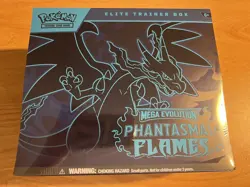 Pokemon TCG Mega Evolution Phantasmal Flames Elite Trainer Box ETB English - Image 1