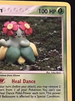 Bellossom 16/101 • Hidden Legends • Non Holo Pokemon • NM • Yuka Morii - Image 4