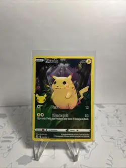 Pikachu 5/25 Pokemon Celebrations 25th Anniversary Set Full Art Card - Image 1