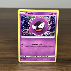 Gastly 7/12 - McDonald’s Promo Collection - Holo Pokemon Card - Image 2