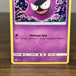 Gastly 7/12 - McDonald’s Promo Collection - Holo Pokemon Card - Image 4