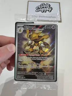 Alakazam 009 & Riolu 010 Sealed Black Star Promo Set Pokemon TCG Mega Evolution - Image 3