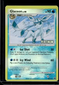 2008 Pokemon Diamond & Pearl Majestic Dawn Glaceon Reverse Holo #20/100 - Image 1