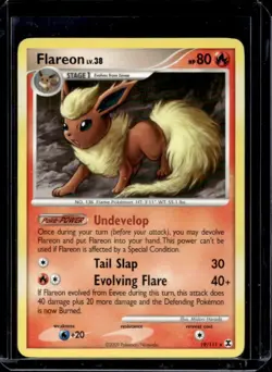 2009 Pokemon Platinum Rising Rivals Flareon #19/111 - Image 1