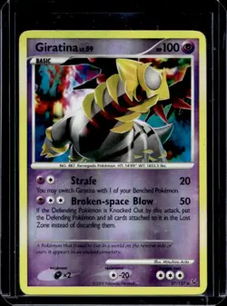 2009 Pokemon Platinum Giratina Reverse Holo #27 - Image 1