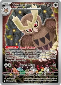 1x Noctowl - SVP141 - SVP Black Star Promos NM-Mint Pokemon SV Black Star Promos - Image 1