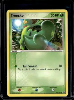 2005 Pokemon EX Emerald Treecko #70/106 - Image 1