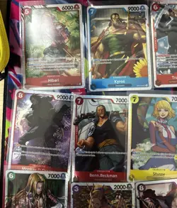One Piece English Card Lot SR NM 36 Cards Lot Boa Hancock, Shanks, Bonney ETC. - Image 2