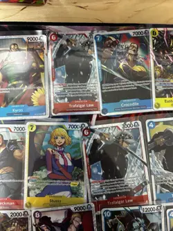 One Piece English Card Lot SR NM 36 Cards Lot Boa Hancock, Shanks, Bonney ETC. - Image 3
