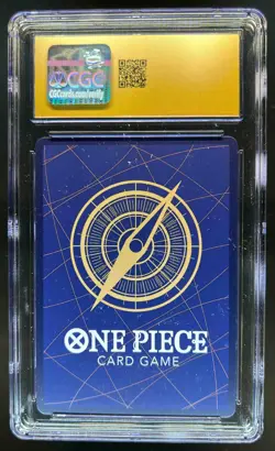 2025 One Piece Honesty Impact PRISTINE #OP11-018 CGC 10 - Image 2