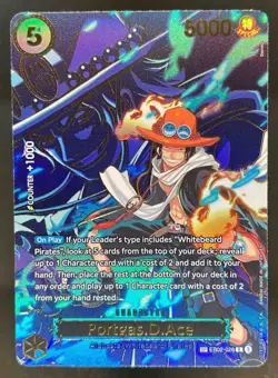 2025 One Piece Anime 25th Collection Portgas D. Ace Rare #EB02-028 - Image 1