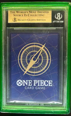 2025 One Piece Dracule Mihawk The Azure Sea's Seven Manga #OP14118 BGS 10 - Image 2