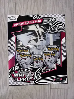 Pokemon TCG White Flare Binder Collection Sealed IN HAND - Image 1
