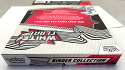 Pokemon White Flare Binder Collection Box Scarlet & Violet TCG New Sealed - Image 3