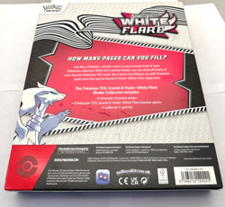 Pokemon White Flare Binder Collection Box Scarlet & Violet TCG New Sealed - Image 4
