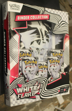 Pokemon TCG Scarlet & Violet White Flare Binder Collection BRAND NEW SEALED - Image 2