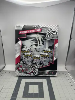 Pokemon TCG: Scarlet & Violet - WHITE FLARE Binder Collection NEW FACTORY SEALED - Image 1