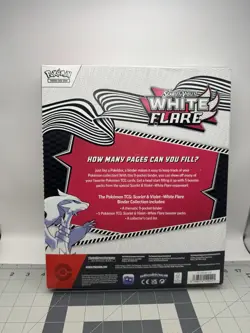 Pokemon TCG: Scarlet & Violet - WHITE FLARE Binder Collection NEW FACTORY SEALED - Image 3