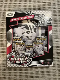 Pokemon TCG Black Bolt & White Flare Binder Collection Sealed Pair Set New - Image 4