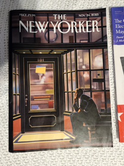 THE NEW YORKER Magazine 2025 Nov 24, Vol. 101(34) and The Atlantic December 2025 - Image 2