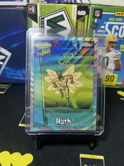 2025 Topps Chrome SpongeBob SquarePants 25th Anniversary #9 Moth Wave 95/175 - Image 1