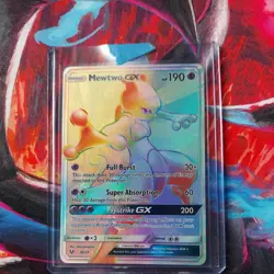 Mewtwo GX 76/73 Shining Legends HP Secret Rare Card Pokemon TCG - Image 1
