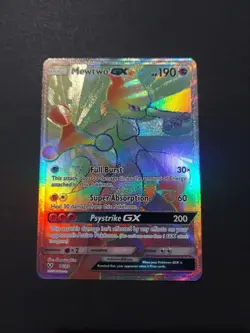 Mewtwo GX 76/73 Shining Legends HP Secret Rare Card Pokemon TCG - Image 2