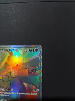 Mewtwo GX 76/73 Shining Legends HP Secret Rare Card Pokemon TCG - Image 3