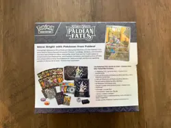 Pokemon Center Exclusive Paldean Fates ETB Elite Trainer Box New Sealed x1 - Image 2