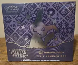 Pokemon Center Exclusive Paldean Fates ETB Elite Trainer Box Sealed & New - Image 1