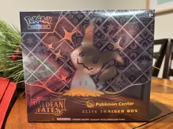 Paldean Fates Pokemon Center Elite Trainer Box Exclusive PC ETB Sealed (B) - Image 1