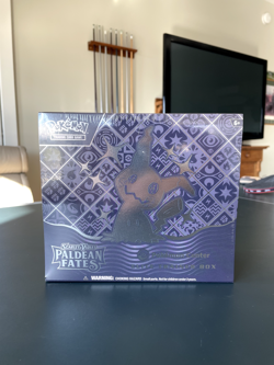 Paldean Fates Pokemon Center Elite Trainer Box Exclusive PC ETB Sealed - Image 5