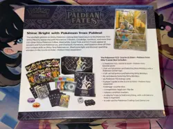 Paldean Fates Pokemon Center Elite Trainer Box Exclusive PC ETB Sealed - Image 3