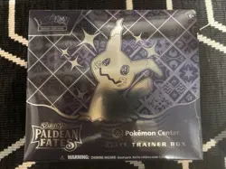 Pokemon Center Exclusive Paldean Fates ETB Elite Trainer Box Sealed & New - Image 1