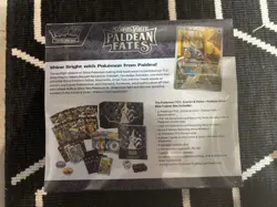 Pokemon Center Exclusive Paldean Fates ETB Elite Trainer Box Sealed & New - Image 3