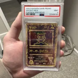 POKEMON TCG WOTC 2000 MOVIE PROMO ANCIENT MEW PSA 9 HOLO #1 2000 30HP BASIC - Image 1