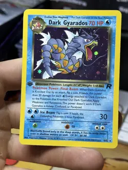 1st Edition Dark Gyarados 8/82 Team Rocket 2000 Holo Rare WOTC Pokemon Card TCG - Image 3