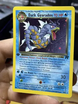 1st Edition Dark Gyarados 8/82 Team Rocket 2000 Holo Rare WOTC Pokemon Card TCG - Image 4