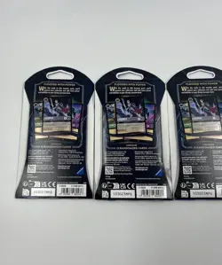 (LOT OF 4) DISNEY LORCANA RISE OF THE FLOODBORN SEALED SLEEVED BOOSTER PACKS - Image 5