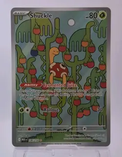 Shuckle 136/132 - Illustration Rare Mega Evolution Pokemon Card TCG 2025 - Image 1