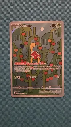 Pokemon TCG Shuckle Illustration Rare Mega Evolution Card 136/132 - Image 1