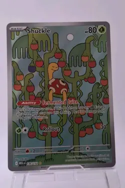 Shuckle 136/132 - Illustration Rare Mega Evolution Pokemon Card TCG 2025 - Image 1